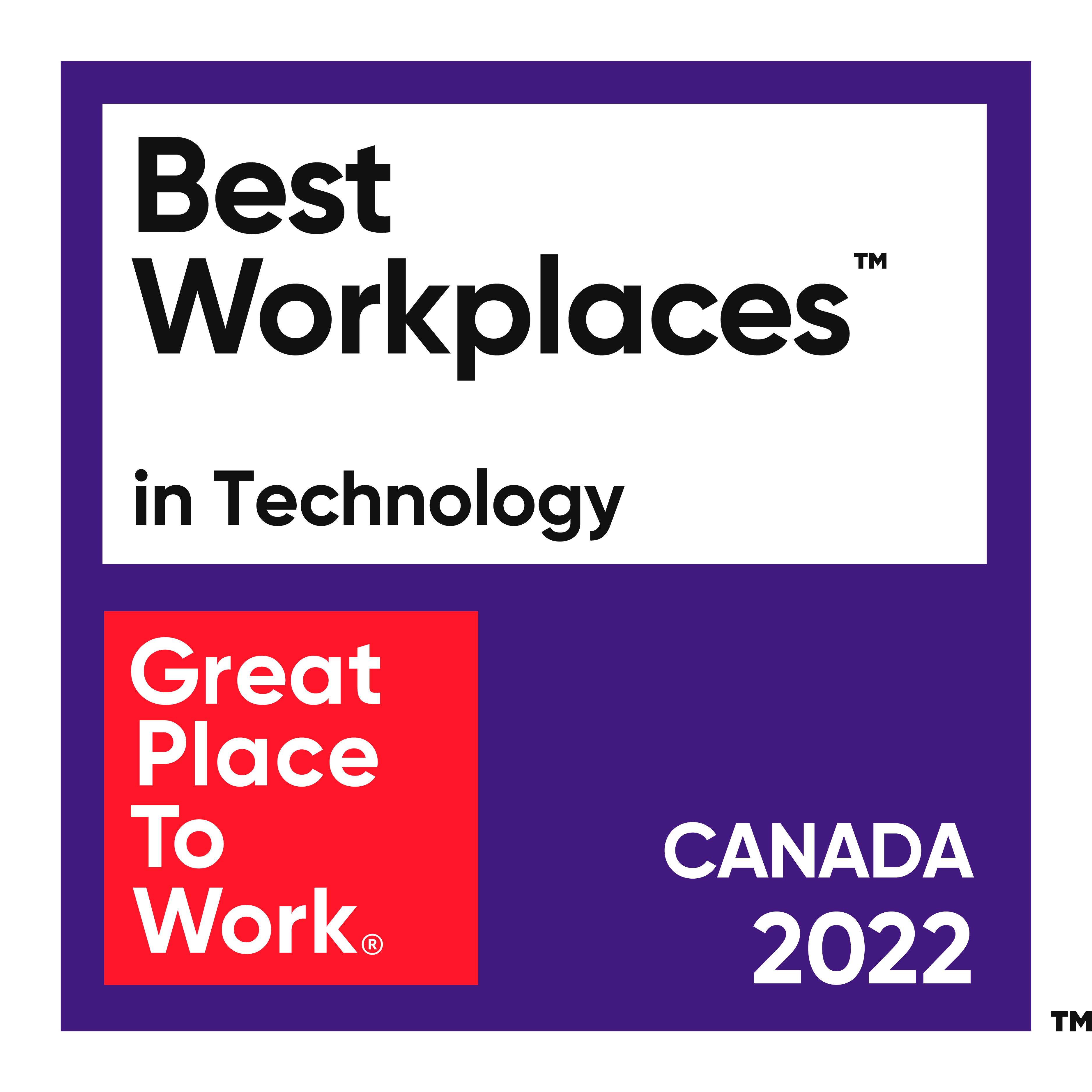 Best Place to Work in Tech 2022